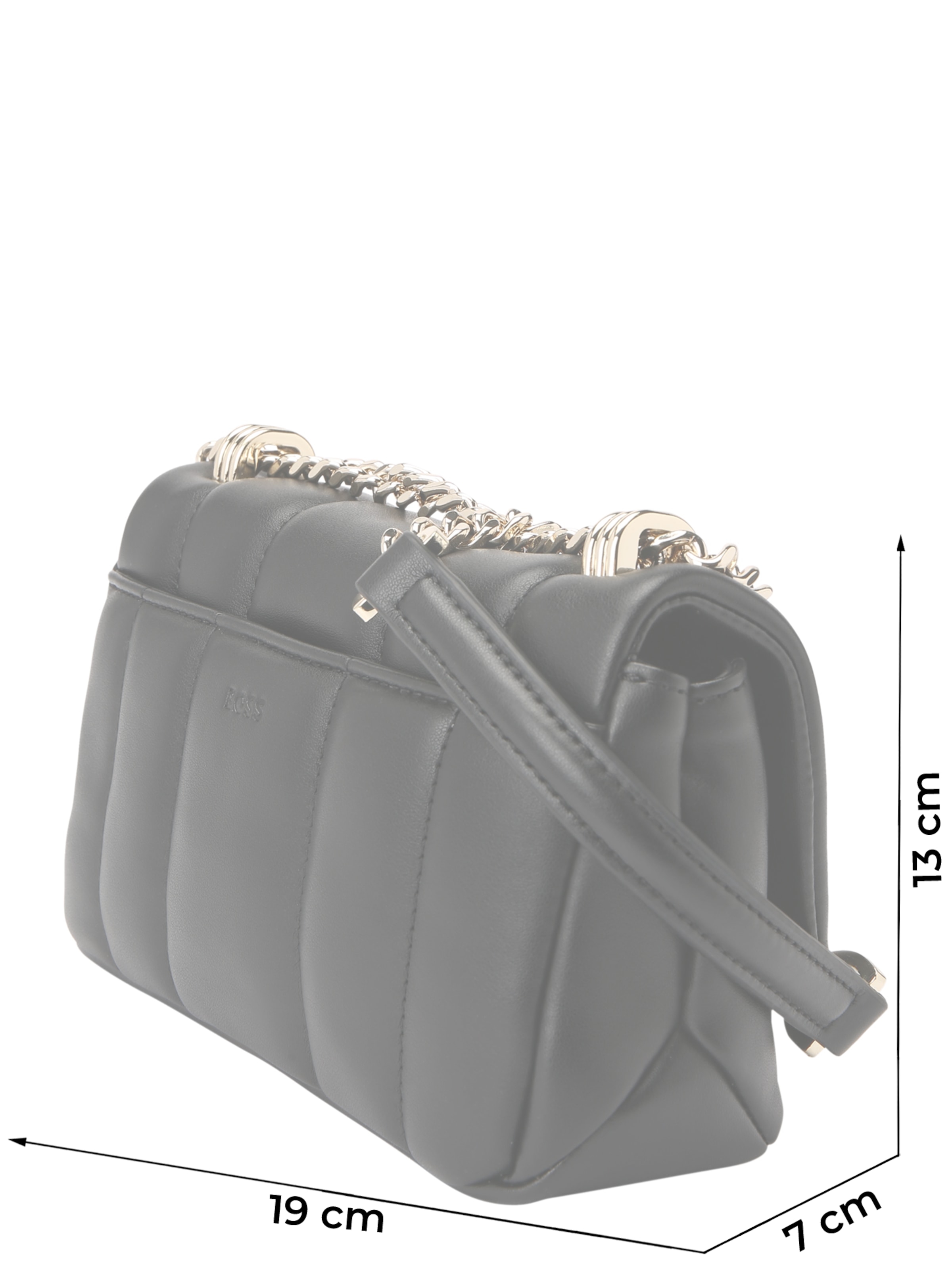 Borsa a tracolla 'B_ICON' di BOSS in nero