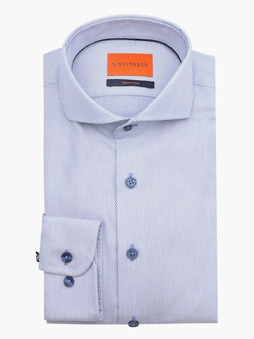 Suitable Hemd in Blau: Vorderseite