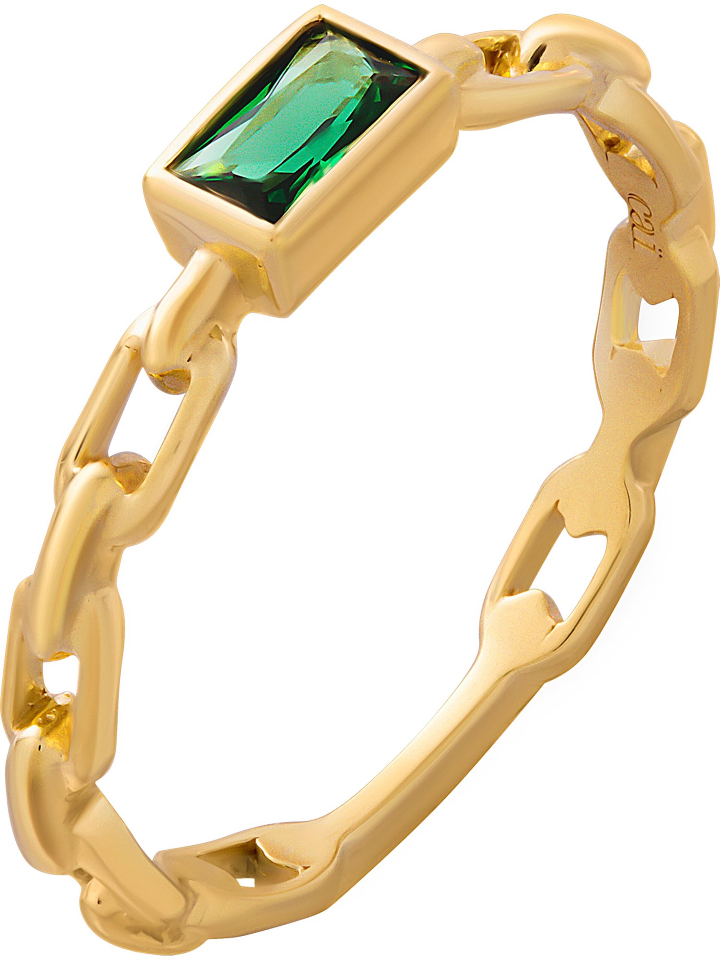 caï Ring in Gold: Vorderseite