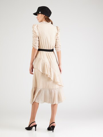 Little Mistress Jurk in Beige