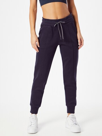 ESPRIT Tapered Sportbroek in Blauw: voorkant