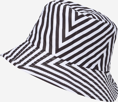 UNMADE Copenhagen Hat 'Alvina' i sort / hvid, Produktvisning