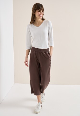 CECIL Wide Leg Hose in Braun