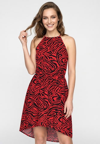 COBIE - Vestido de verão em vermelho: frente