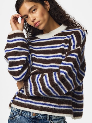 PIECES Pullover 'ADA' i brun