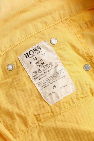 BOSS Black Pants in XL in Yellow