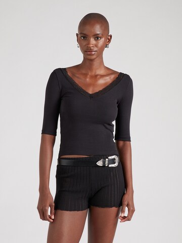 Trendyol Shirt in Black: front