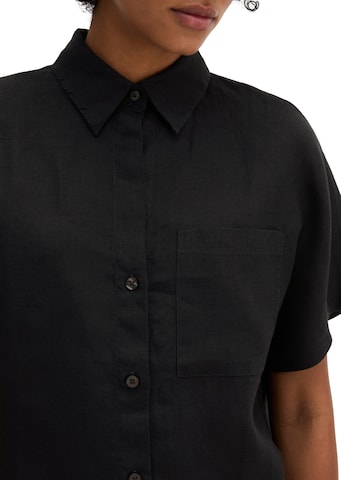 Marc O'Polo Bluse in Schwarz