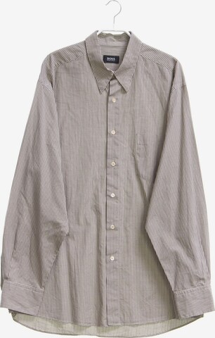 BOSS Black Button-down-Hemd L in Beige: predná strana