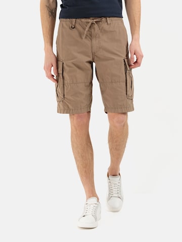 CAMEL ACTIVE Regular Cargo Pants in Brown: front