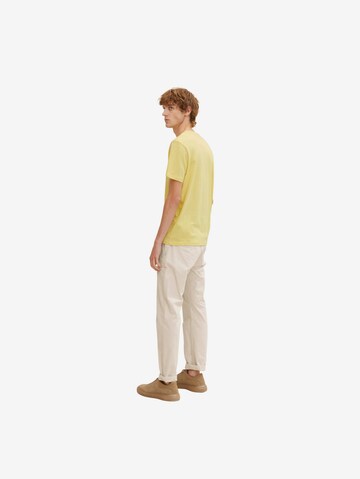TOM TAILOR Regular fit Shirt in Yellow