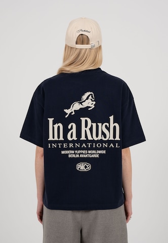 Prohibited - Camiseta 'Horse Racer' en azul