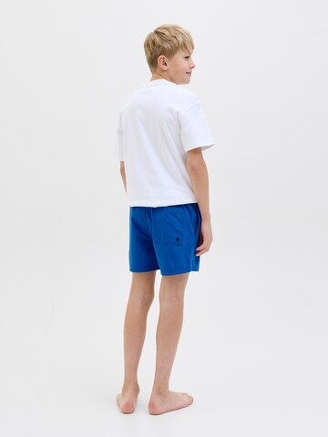 Jack & Jones Junior Kratke kopalne hlače 'JPSTMaui' | modra barva