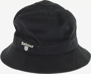 Barbour Hat & Cap in S in Black: front