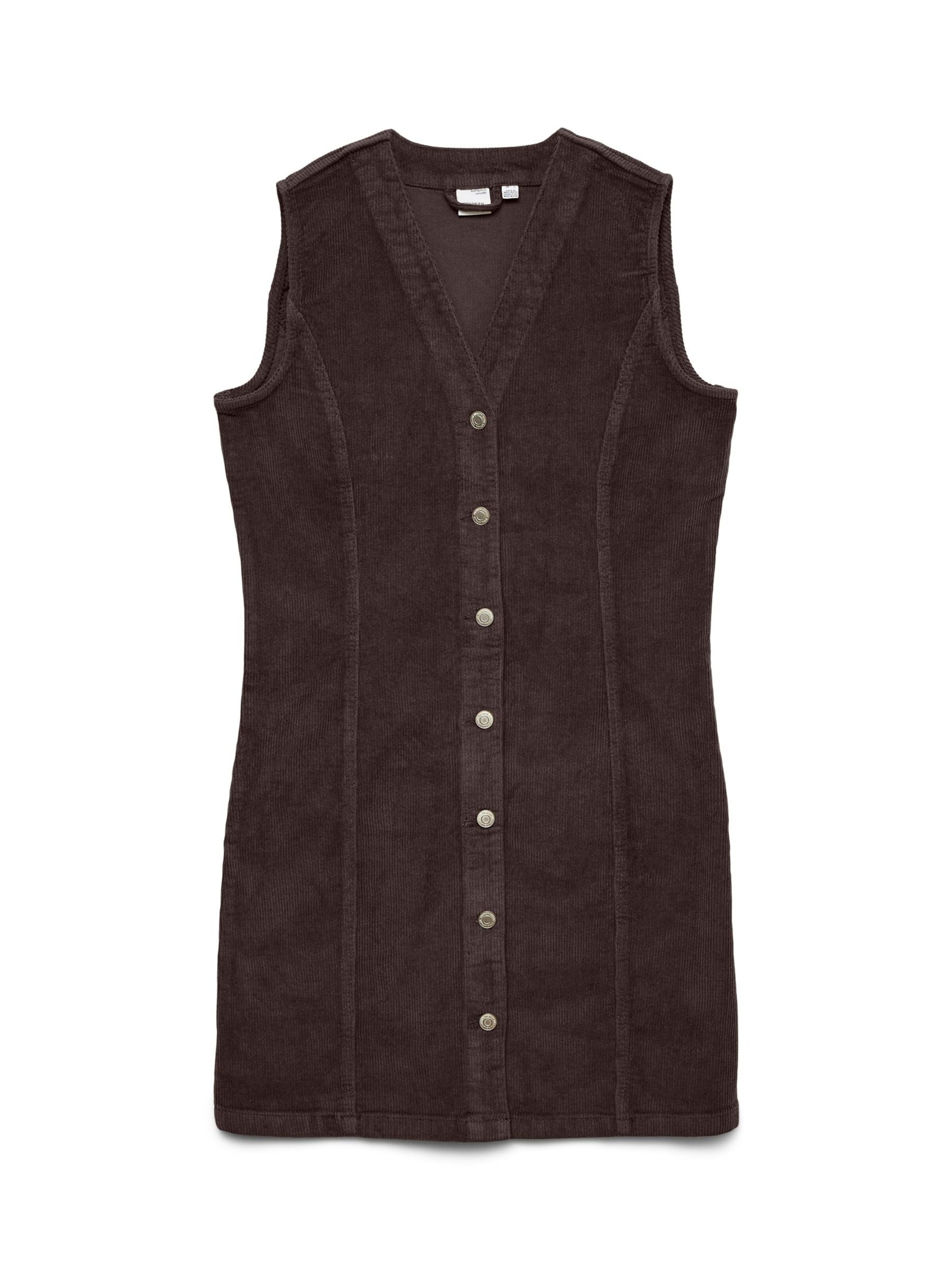 VERO MODA Kjole 'VMEden' i brun: forside