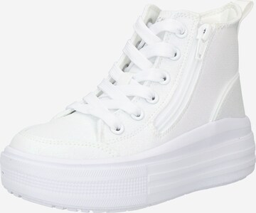 Baskets 'HYPERLIFT' SKECHERS en blanc : devant