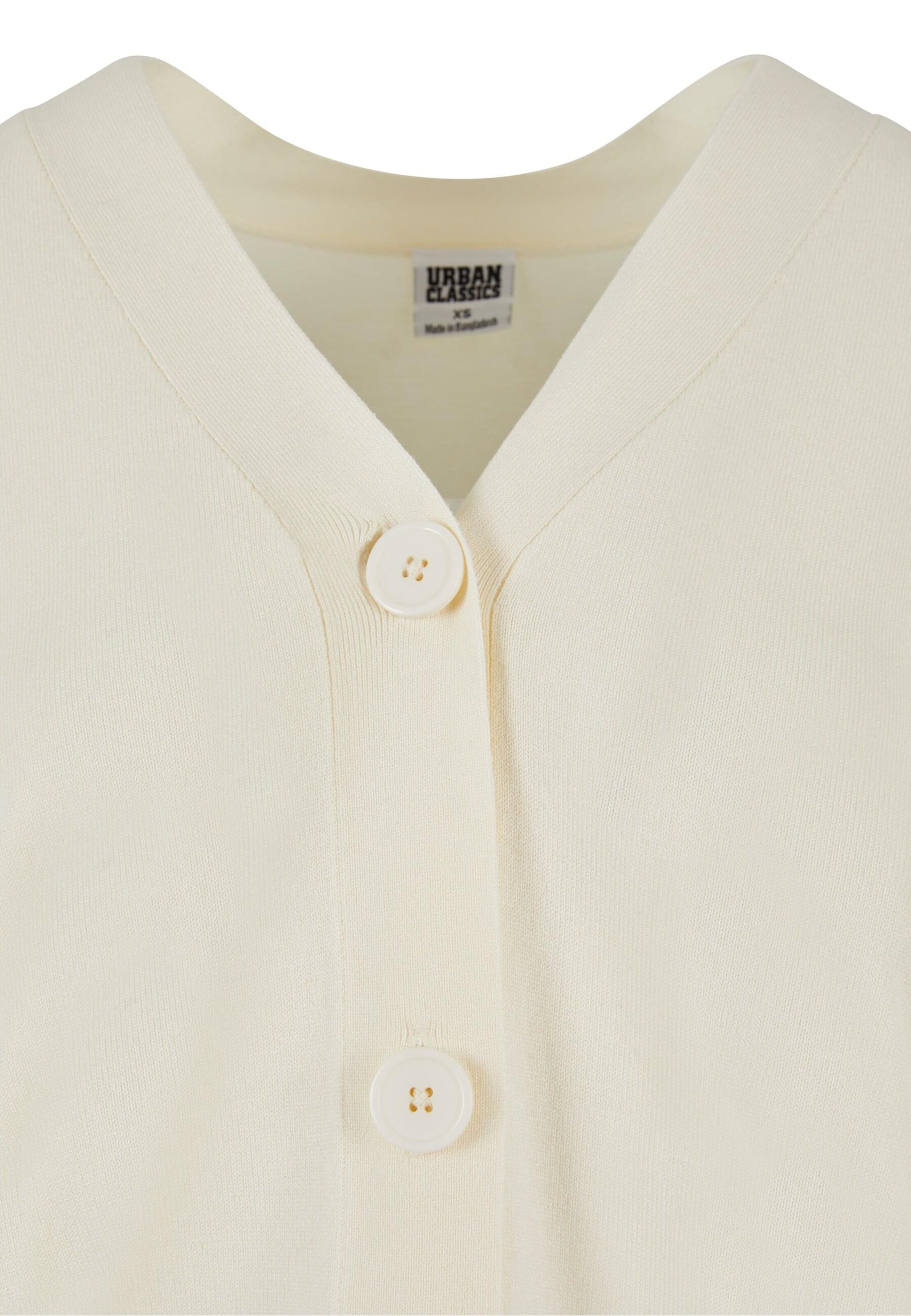 Geacă tricotată de la Urban Classics pe alb