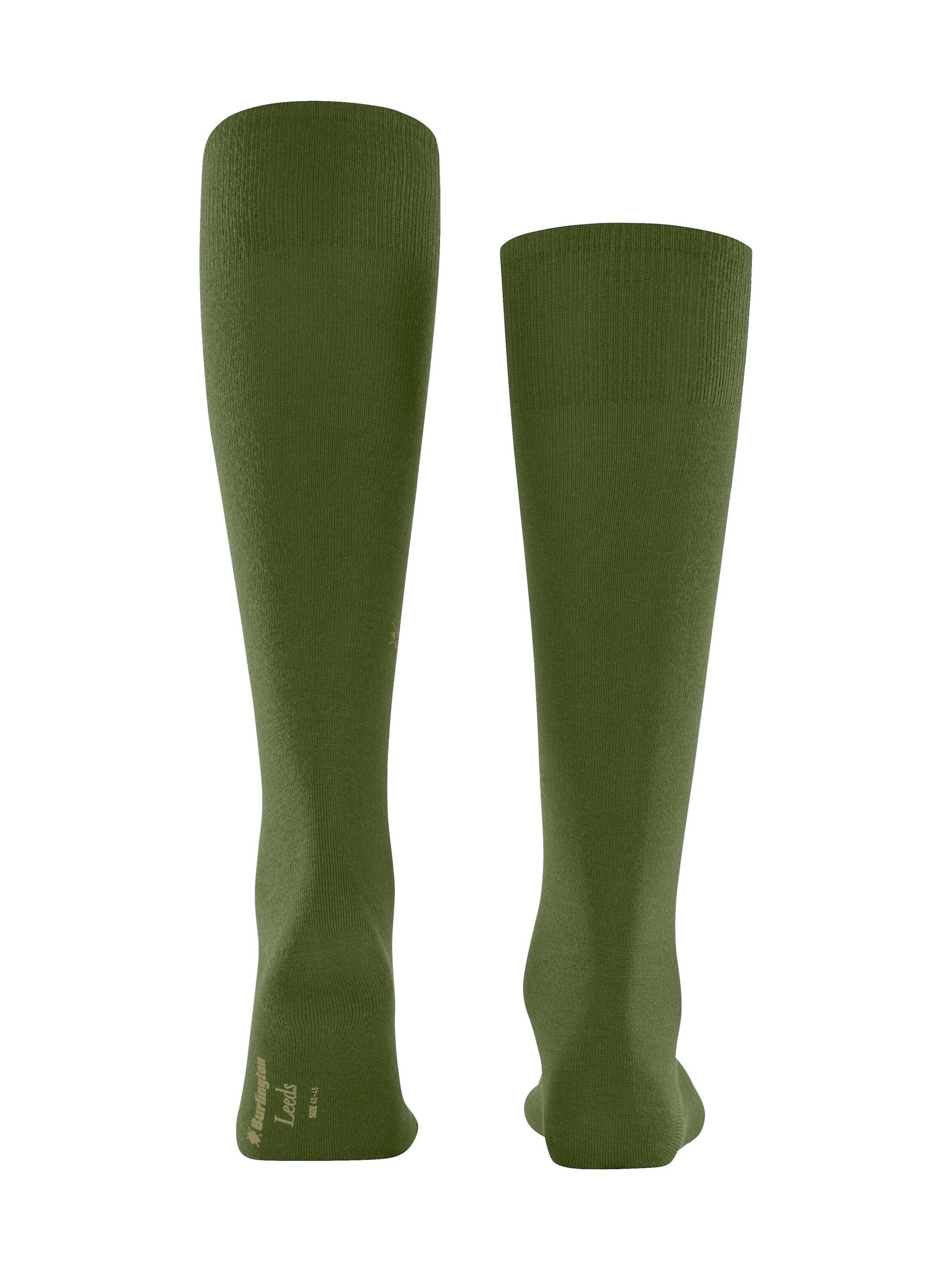BURLINGTON Kniestrümpfe 'Leeds'‌‌‌‌‌‌ in Grün