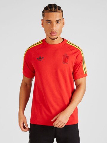 T-Shirt fonctionnel 'RBFA' ADIDAS PERFORMANCE en rouge : devant