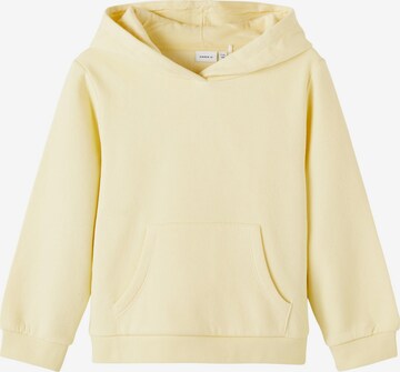 Sweat-shirt 'Lena' NAME IT en jaune : devant