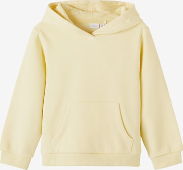 NAME IT - Sudadera 'Lena' en amarillo: frente