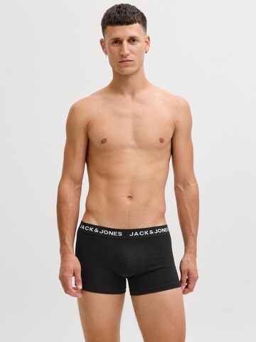JACK & JONES Boxerky 'Jacsolid' - Čierna: predná strana