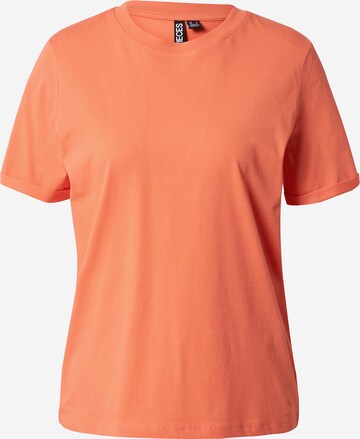 PIECES - Camiseta 'RIA' en naranja: frente