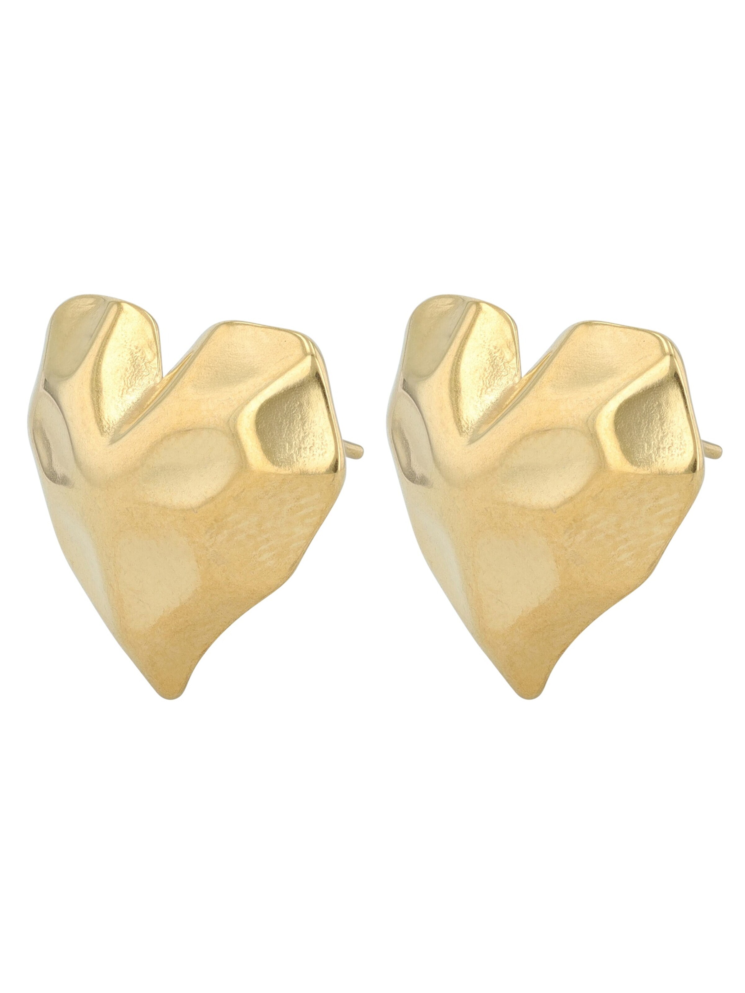 Akzent Earrings 'wasserfest' in Gold