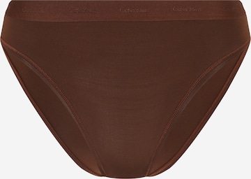 Calvin Klein Underwear قميص نسائي تحتي بلون بني: الأمام