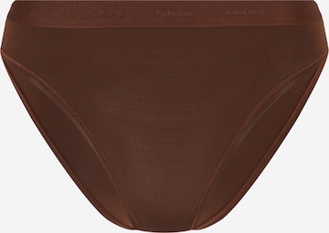 Calvin Klein Underwear - Cueca em castanho: frente