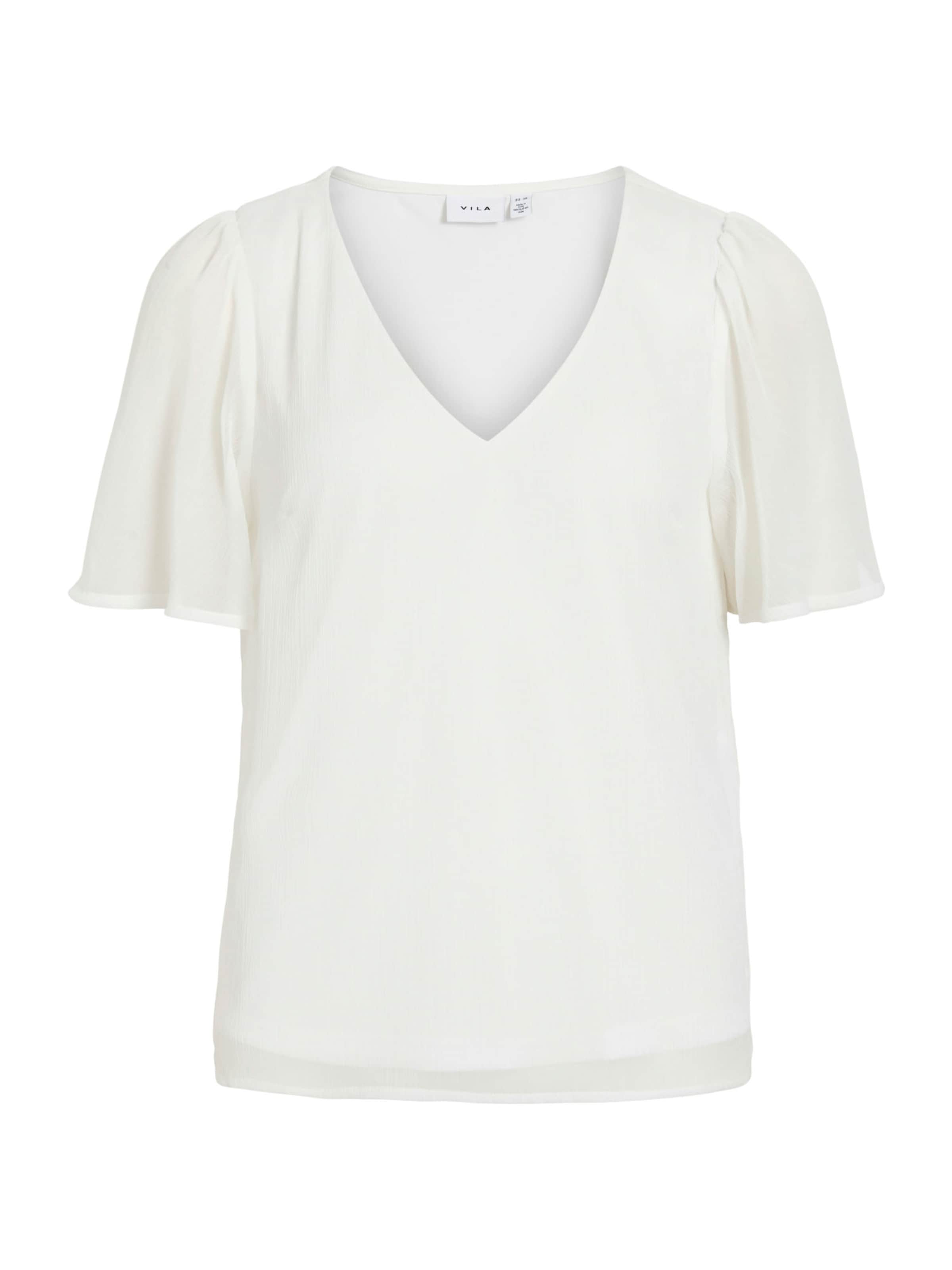 VILA Bluse 'VIFALIA' in weiß, Produktansicht