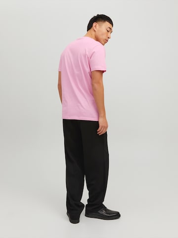 JACK & JONES Slim Fit Bluser & t-shirts i pink