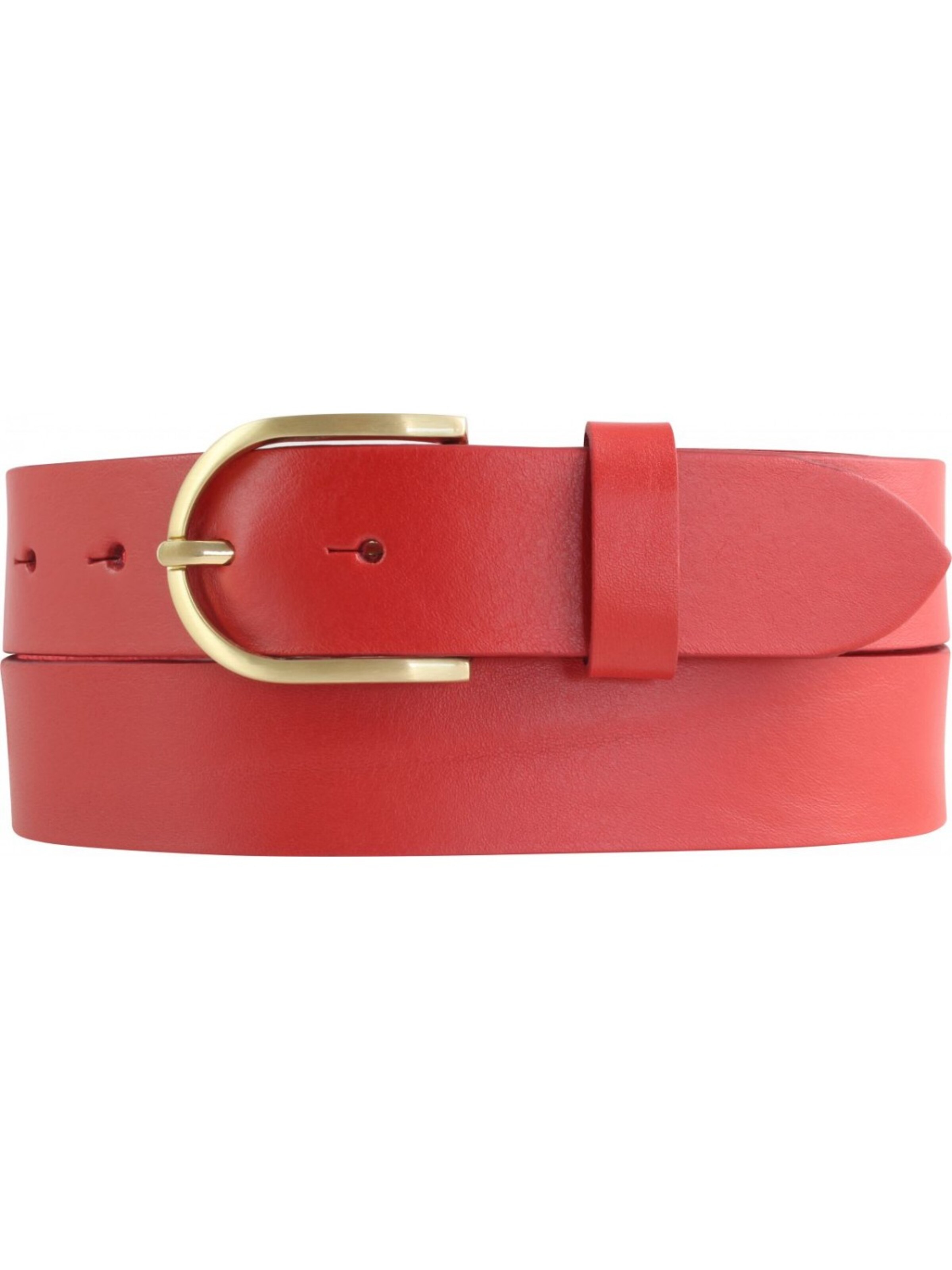 BELTINGER Belt 'Teramoa' in Red: front