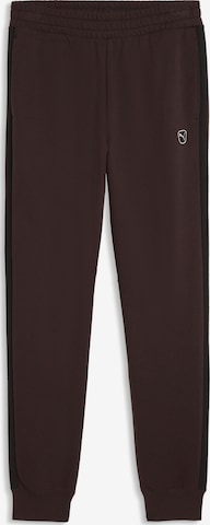 PUMA Regular Sports trousers 'Essentials Elevated' in Brown: front