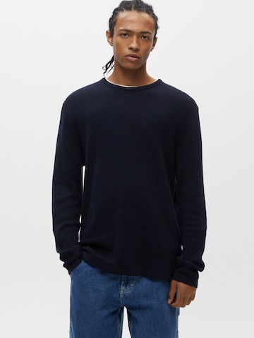 Pull&Bear Sweater in Black: front