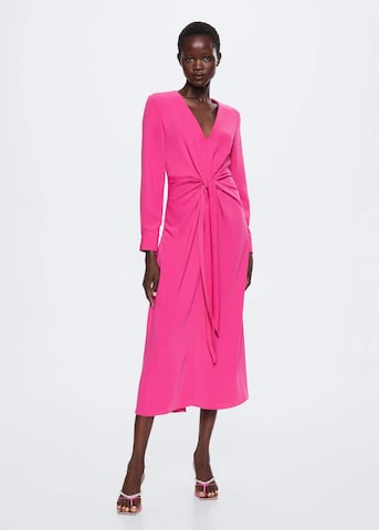 MANGO Abendkleid 'Antina' in Pink: predná strana