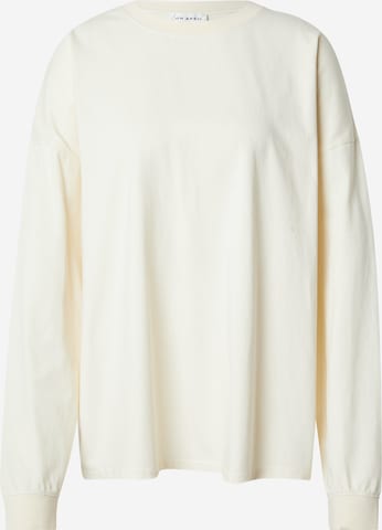 OH APRIL Футболка оверсайз 'Yelina' в Бежевый: спереди