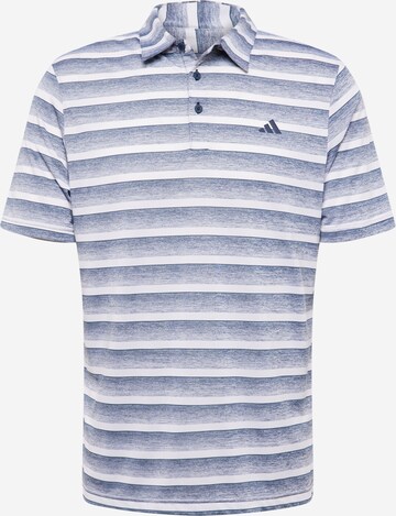 ADIDAS GOLF Performance shirt in Blue: front