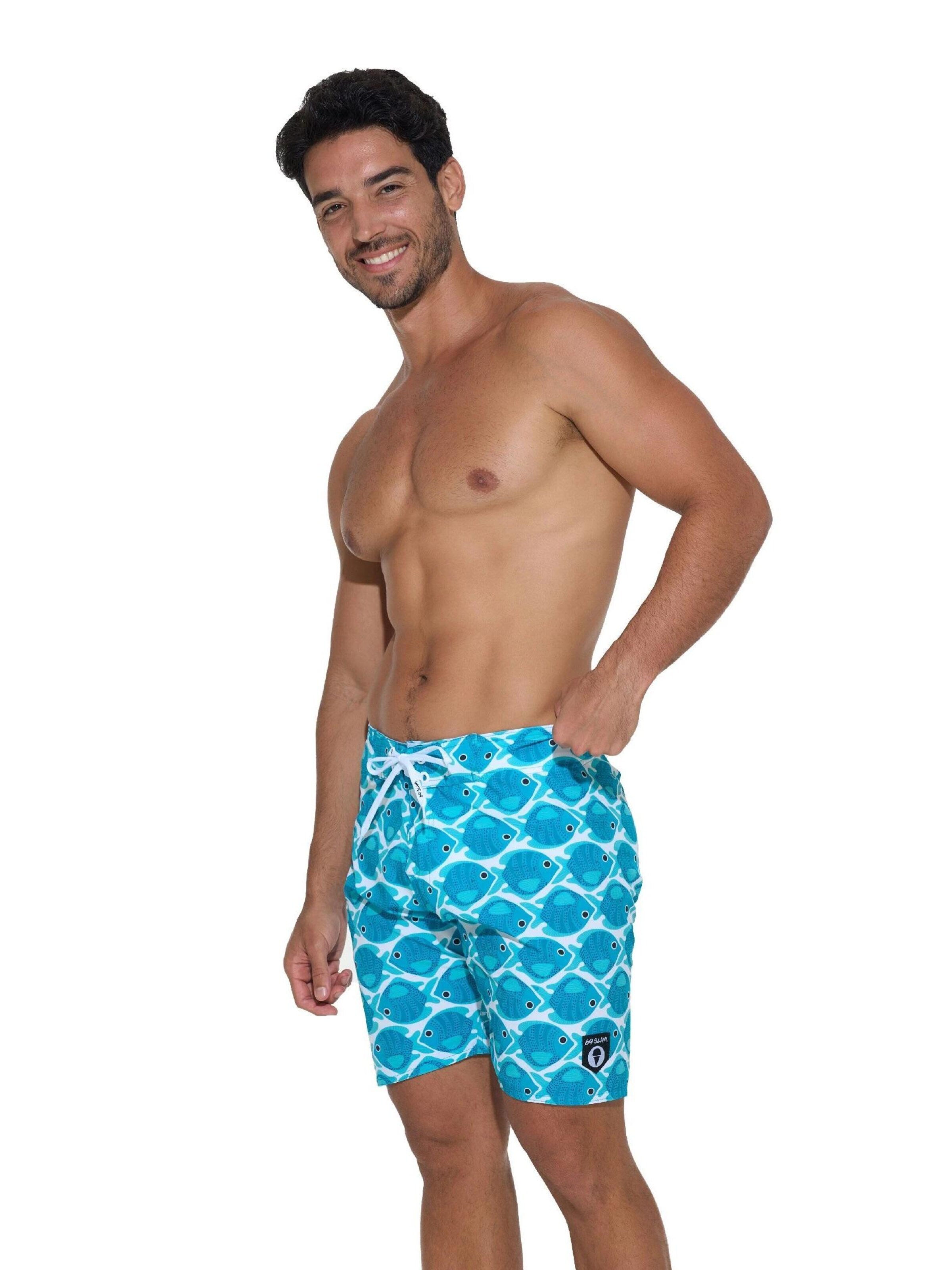 69Slam - Bermudas 'Liam' en azul