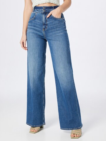 s.Oliver Wide leg Jeans 'SURI' in Blauw: voorkant