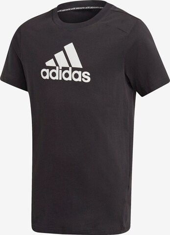 ADIDAS SPORTSWEAR - Camisa funcionais em preto