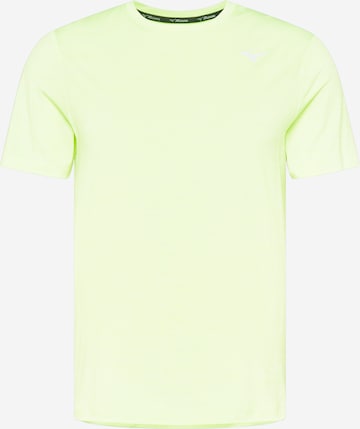 MIZUNO Λειτουργικό μπλουζάκι 'Impulse' σε πράσινο: μπροστά
