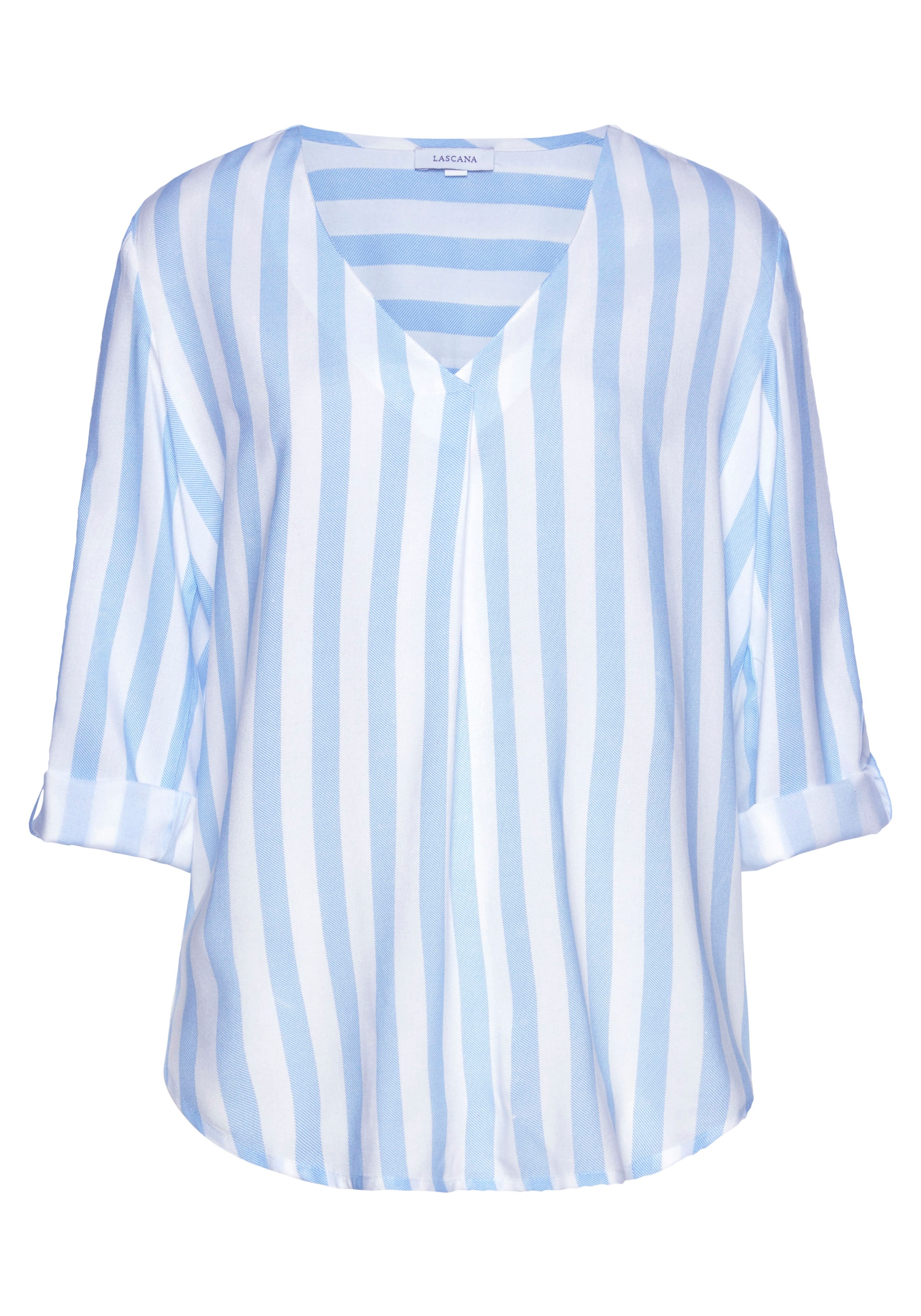 Camicia da donna di LASCANA in blu: frontale