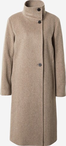 HUGO Between-Seasons Coat in Beige: front