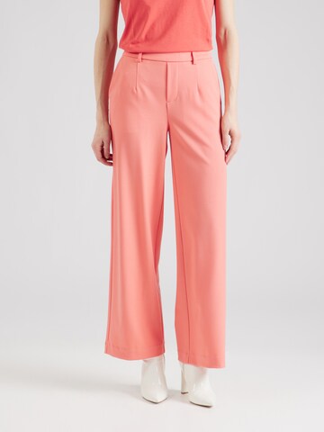 Wide Leg Pantalon 'LISA' OBJECT en orange : devant