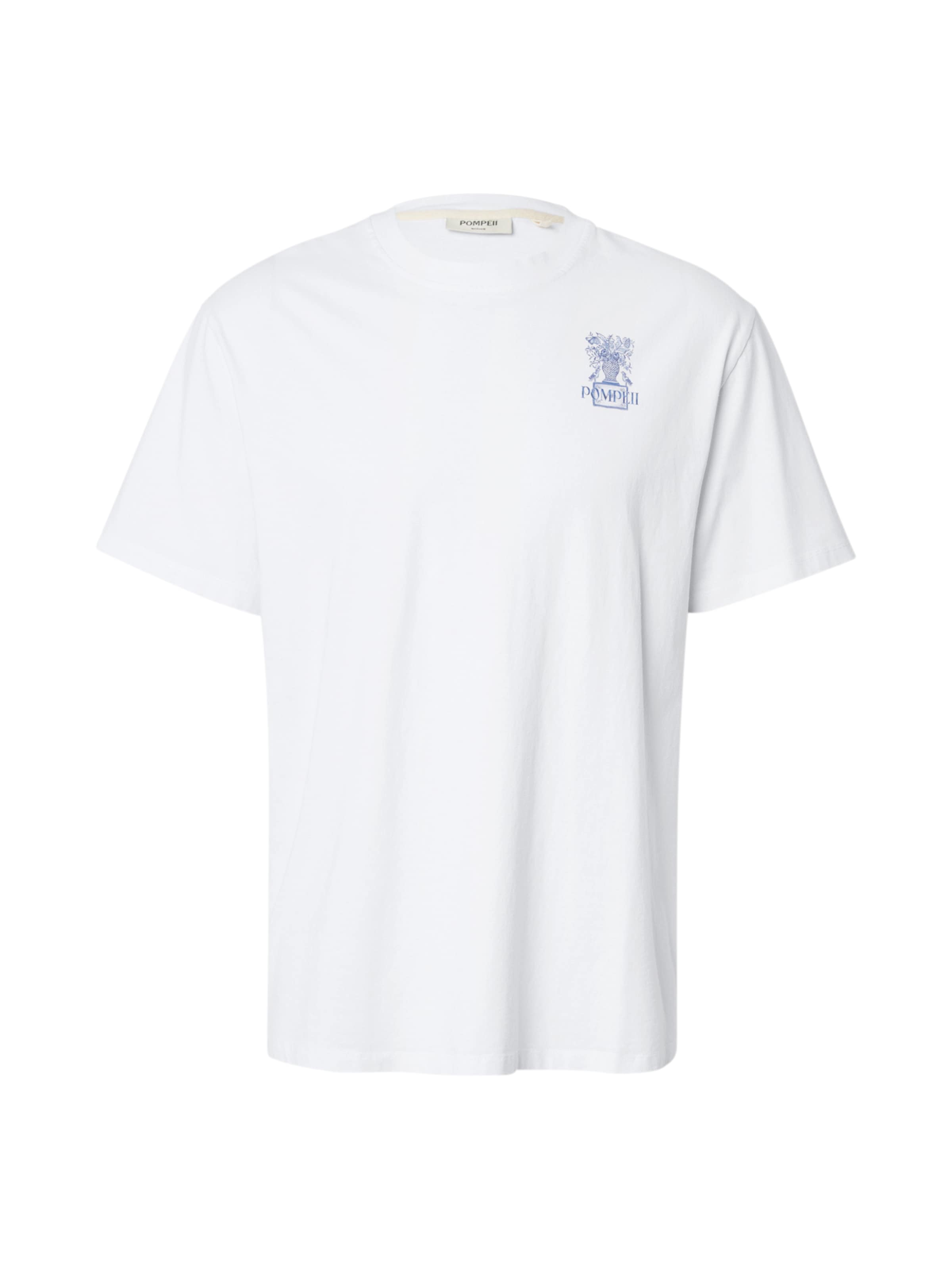 POMPEII Μπλουζάκι 'AUTOPILOT' σε λευκό: μπροστά