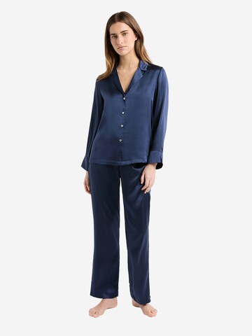 ETAM Pajama Shirt 'Pearly' in Blue