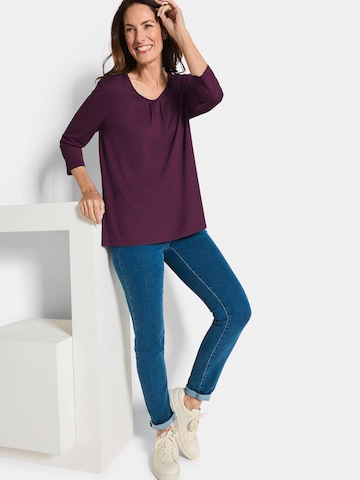 Goldner Shirt in Rood