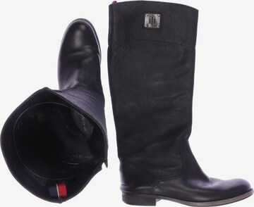 TOMMY HILFIGER Dress Boots in 38 in Black: front