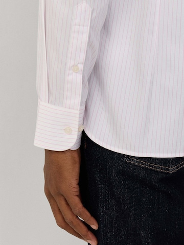 Coupe regular Chemise Hackett London en rose